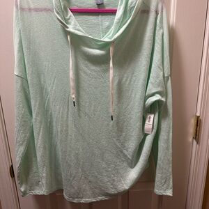 Old Navy Light Green Women's Hoodie